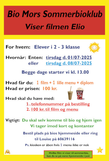 Sommerbio for 2-3 klasse i Bio Mors