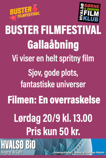 BUSTER Filmfestival - Hvalsø Bio særarrangement