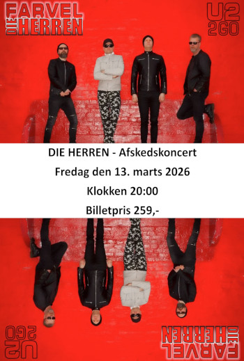 DIE HERREN - Afskedskoncert i Brørup Bio