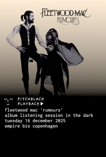 Pitchblack Playback: Fleetwood Mac 'Rumours'