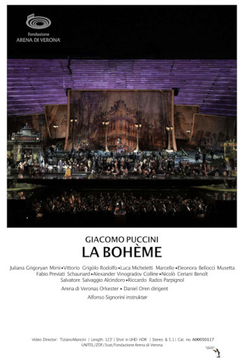 Operakino 26/27 - LA BOHÉME fra ARENA di VERONA