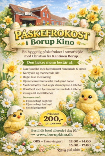 Påskefrokost i Borup Kino