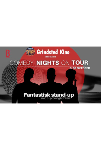 Comedy nights on tour i Grindsted Kino