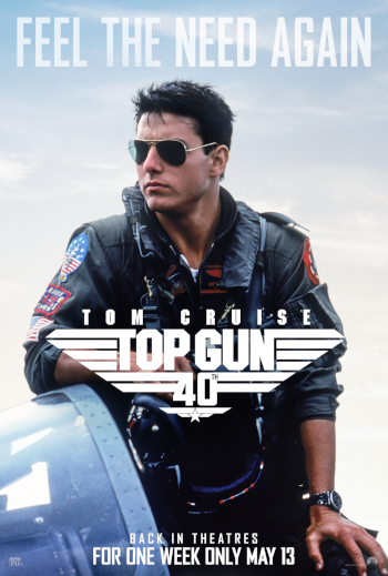 TOP GUN-blockbuster fra 1986- Hvalsø Bio Særarr.