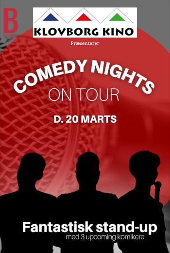 Comedy nights on tour i Klovborg