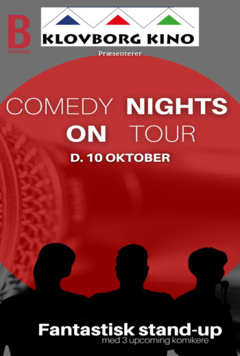 Comedy Night On Tour i Klovborg Kino