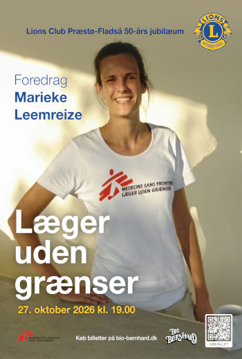 Foredrag Læger uden grænser i Bio Benrhard