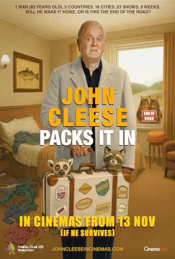 John Cleese Packs It In