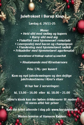 Julefrokost i Borup Kino