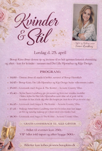 KVINDER & STIL i Borup Kino