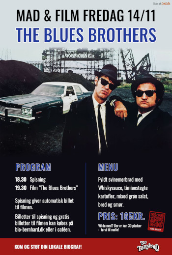 Mad og film november i Bernhard