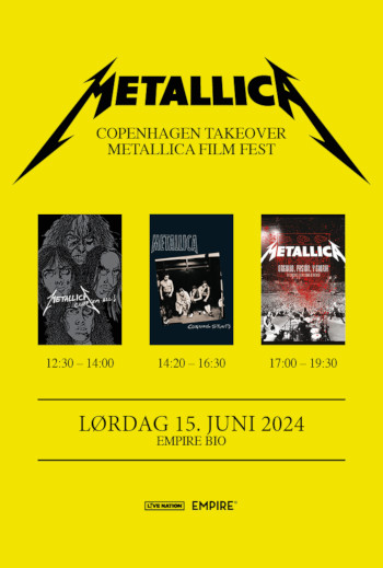 Metallica Copenhagen Takeover: Metallica Film Fest