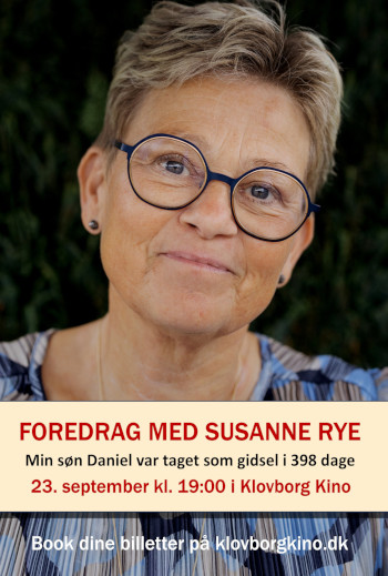 Foredrag med Susanne Rye i Klovborg Kino