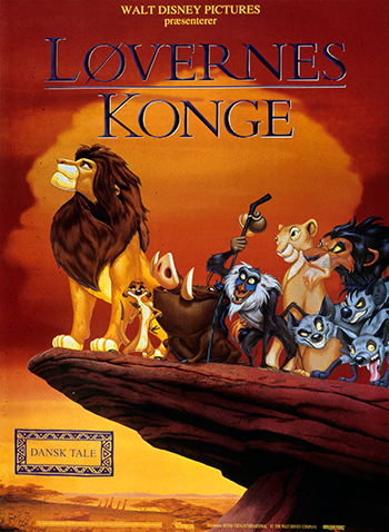 Løvernes konge (1994)_poster