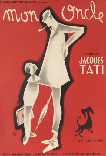 Dobbeltvisning: Jacques Tati + Min onkel - CIN B_poster