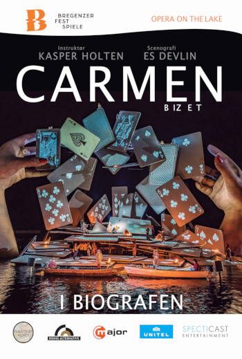 Operakino 26/27 - CARMEN fra Bregenz 2017_poster