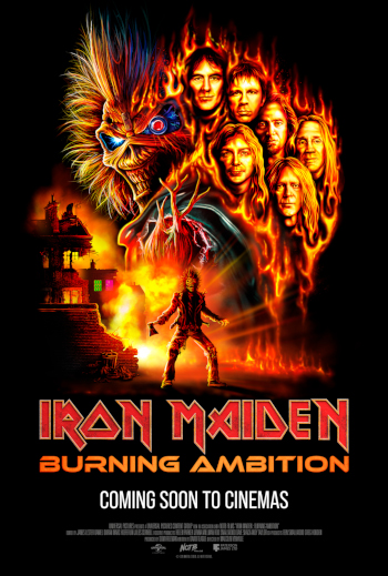 Iron Maiden: Burning Ambition_poster