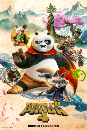 Kung Fu Panda 4 - Med Dansk Tale_poster
