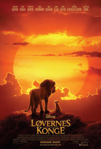 Løvernes Konge - Med dansk tale_poster