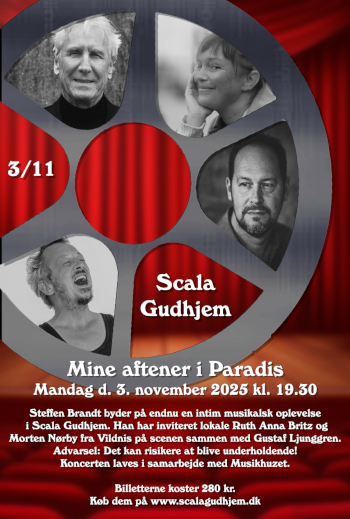Mine aftener i Paradis (Scala Gudhjem)_poster