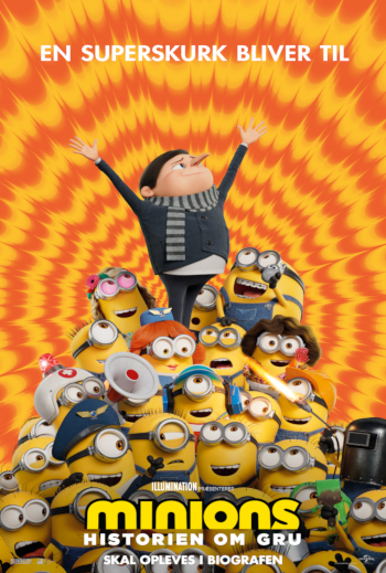 Minions: Historien om Gru - Med dansk tale_poster