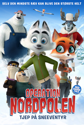 Operation Nordpolen - Tjep på sneeventyr_poster