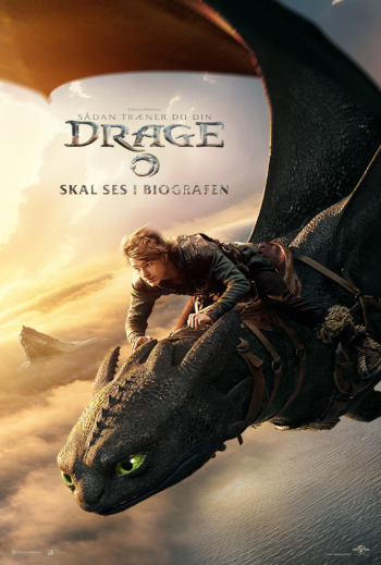Sådan træner du din drage - Med Dansk tale_poster