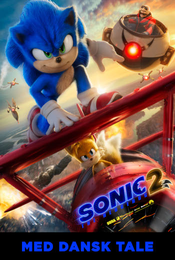 Sonic 2 - Med dansk tale_poster