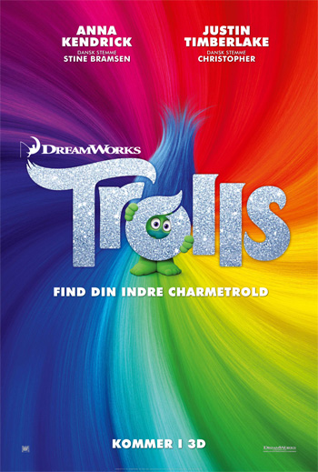 Trolls 3D - Med dansk tale_poster