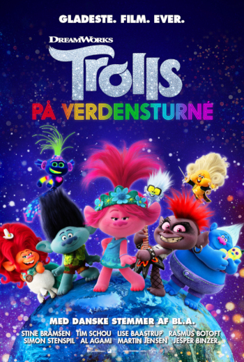 Trolls på verdensturné - Med dansk tale_poster