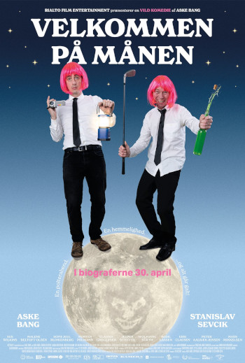 Velkommen på månen_poster