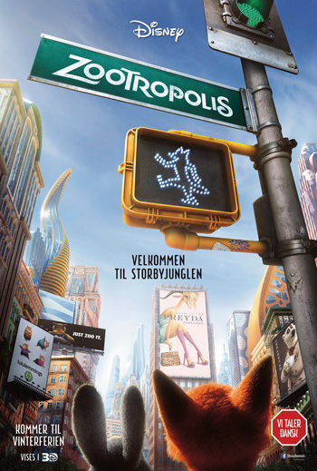 Zootropolis - Med Dansk Tale_poster