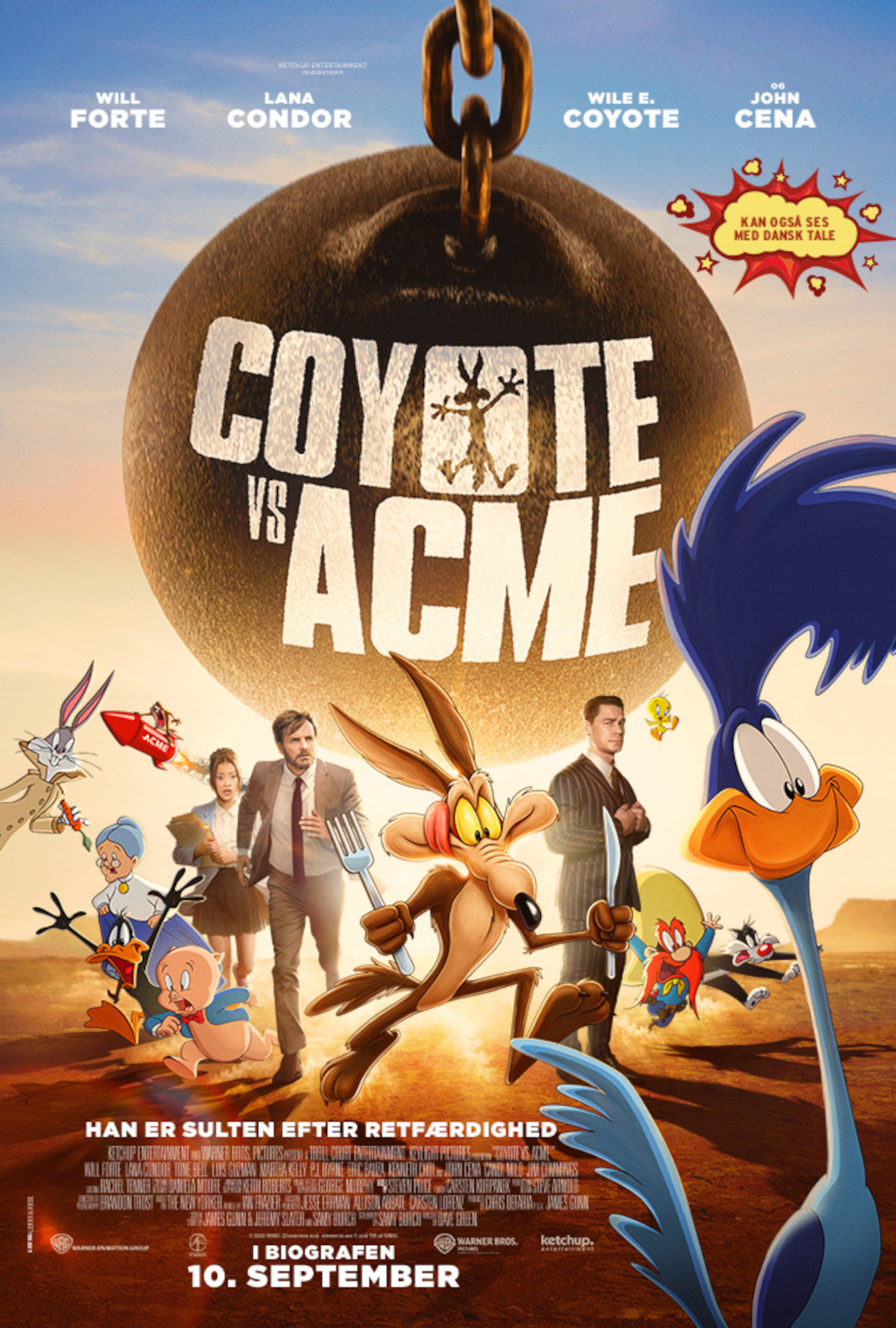 Coyote vs. Acme - Med dansk tale