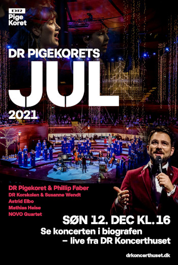 DR Pigekorets Jul - direkte fra DR Koncerthus 2021_poster