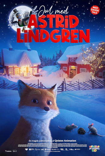 Jul med Astrid Lindgren_poster