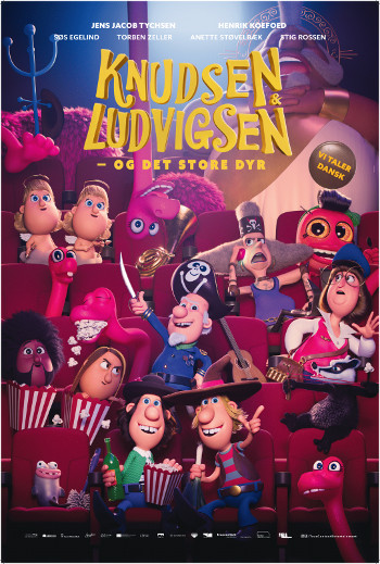 Knudsen & Ludvigsen - det store dyr_poster
