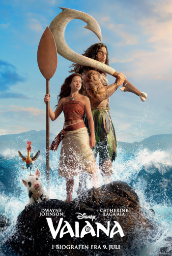 Vaiana - Med dansk tale_poster