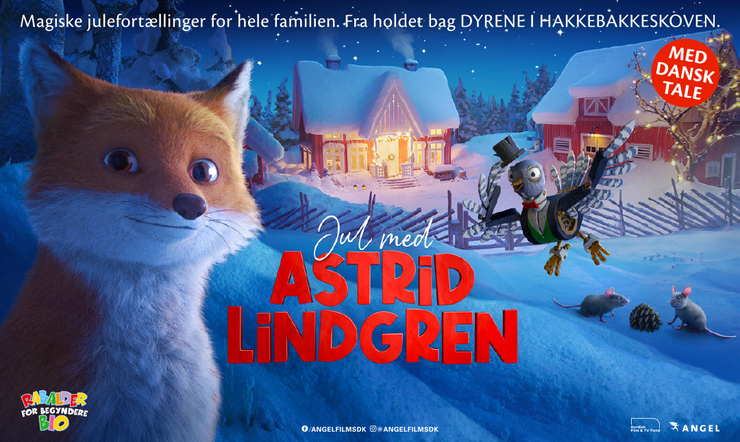 Jul med Astrid Lindgren_poster