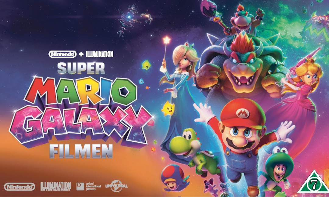 Super Mario: Galaxy Filmen - Med dansk tale_poster