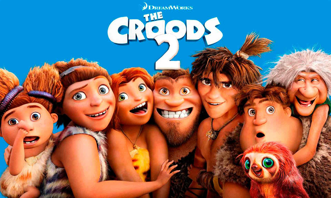 Croods 2 - En ny tid - Med dansk tale_poster
