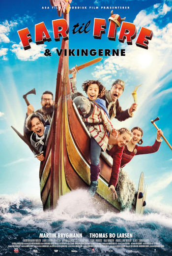 Far til fire og Vikingerne_poster