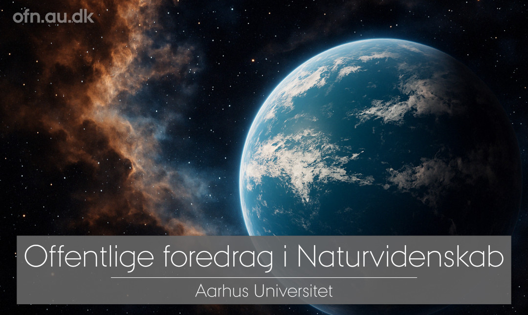 Foredrag: Kan vi finde liv udenfor Jorden?_poster