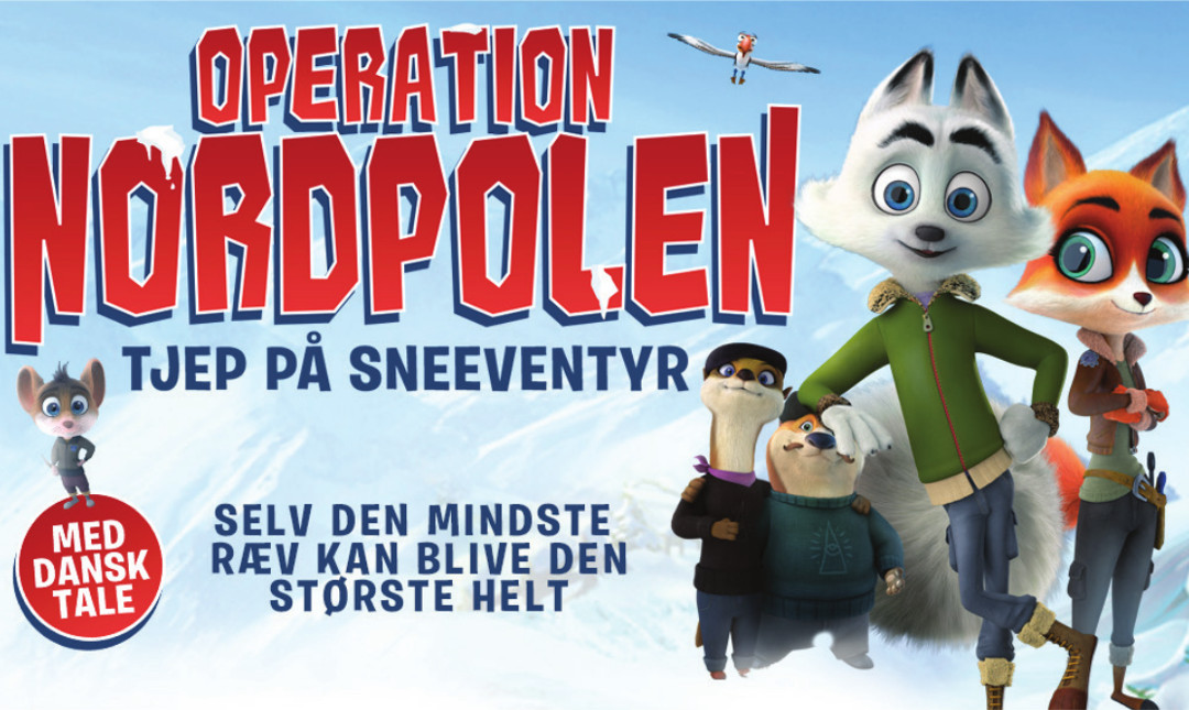 Operation Nordpolen - Tjep på sneeventyr_poster