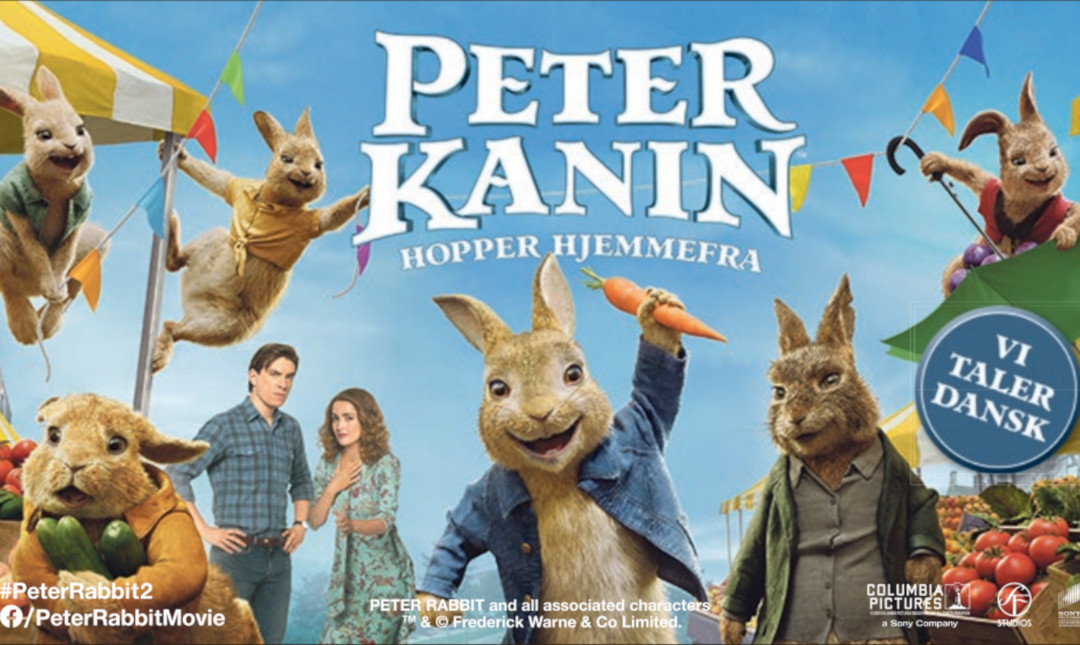Peter Kanin hopper hjemmefra_poster