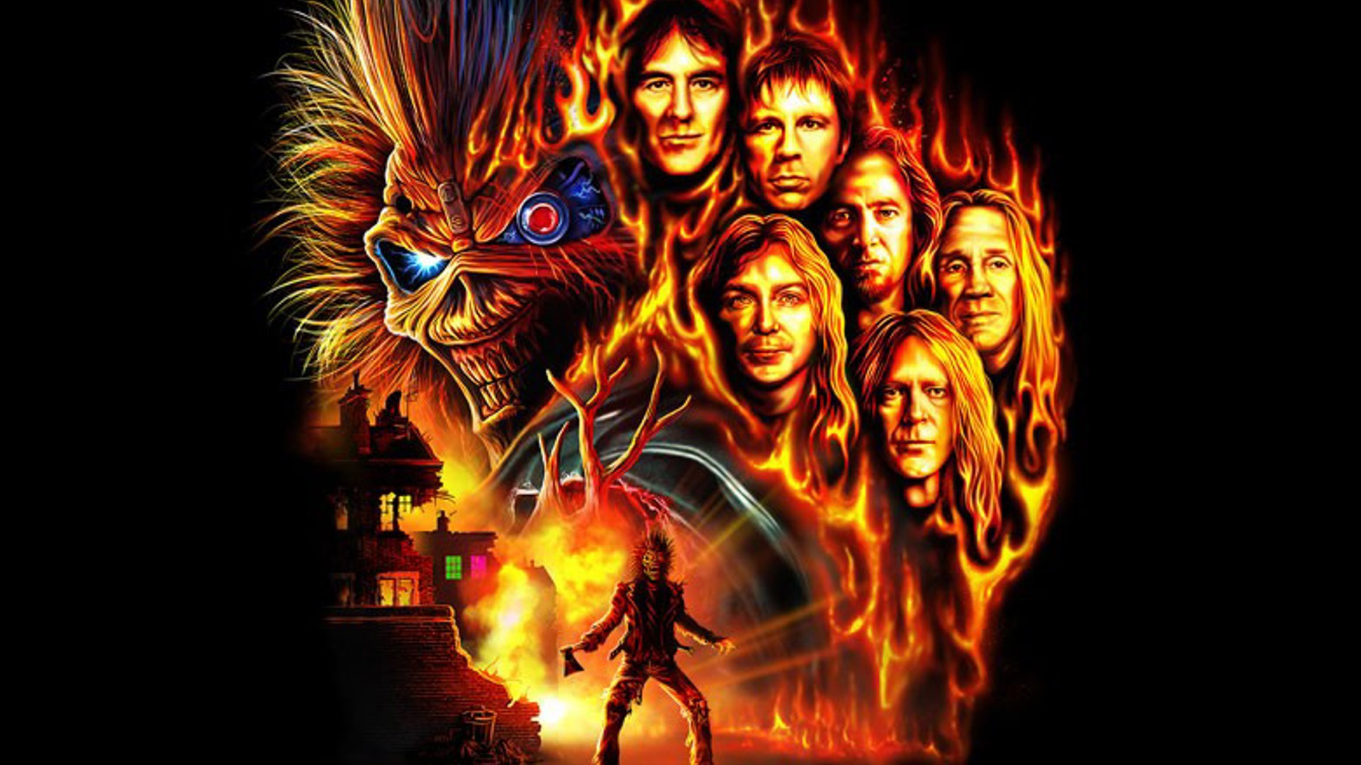 Iron Maiden: Burning Ambition_slide_poster