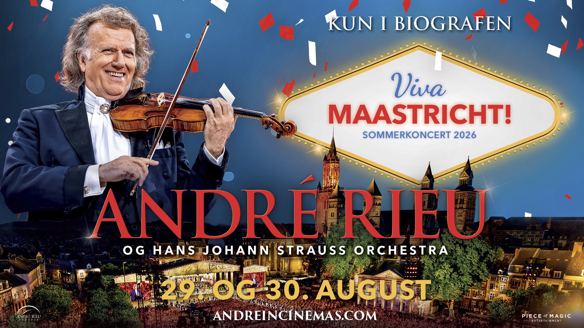 André Rieu’s 2026 Summer Concert: Viva Maastricht!